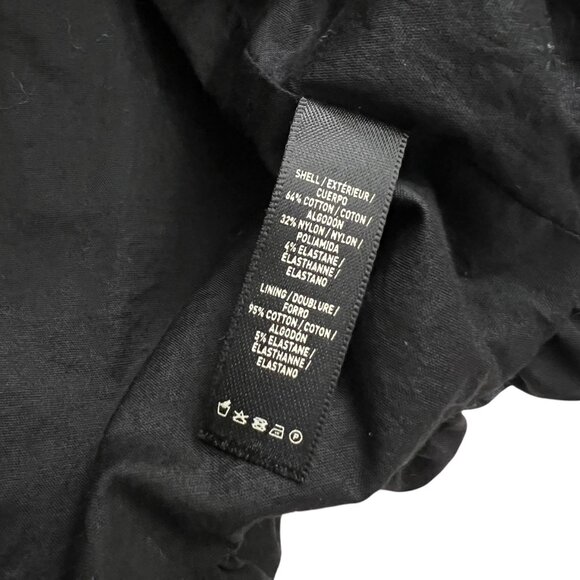 Khy Low Rise Bubble Hem Mini Skirt Black Size XL‎ NWT Baddie Avant Garde - Picture 6 of 9